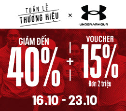 Under Armour tung ưu đãi lên đến 40% - Tậu ngay những mẫu đồ tập gym xịn xò