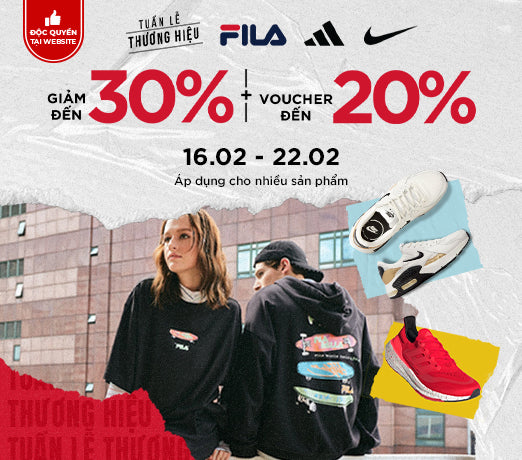 KHAI XUÂN CỰC CHẤT VỚI TUẦN LỄ THƯƠNG HIỆU TẠI SUPERSPORTS - GIẢM BÙNG NỔ ĐẾN 50%