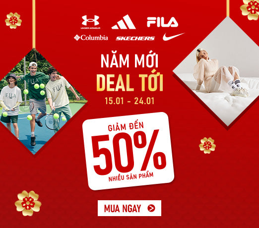 CHÀO NĂM MỚI - ĐÓN DEAL KHỦNG TỚI: GIẢM LÊN ĐẾN 50%