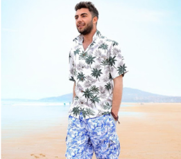 Top 5 mẫu áo sơ mi tay ngắn đi biển cực chất cho nam