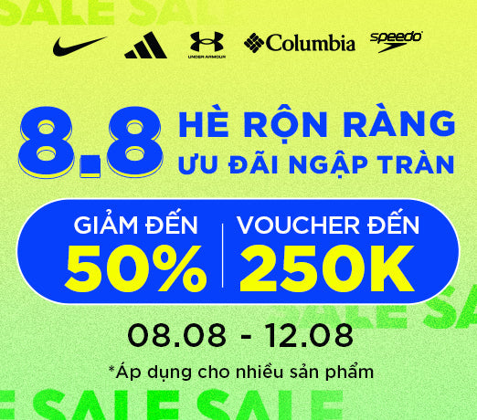 Double Day 8.8: Hè Rộn Ràng - Ưu Đãi Ngập Tràn - Giảm Đến 50%
