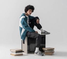 phối đồ với giày new balance nam phong cách