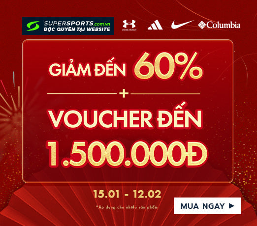 Sale Tết Rộn Ràng, Vạn Deal Như Ý - Supersports Giảm Đến 60%