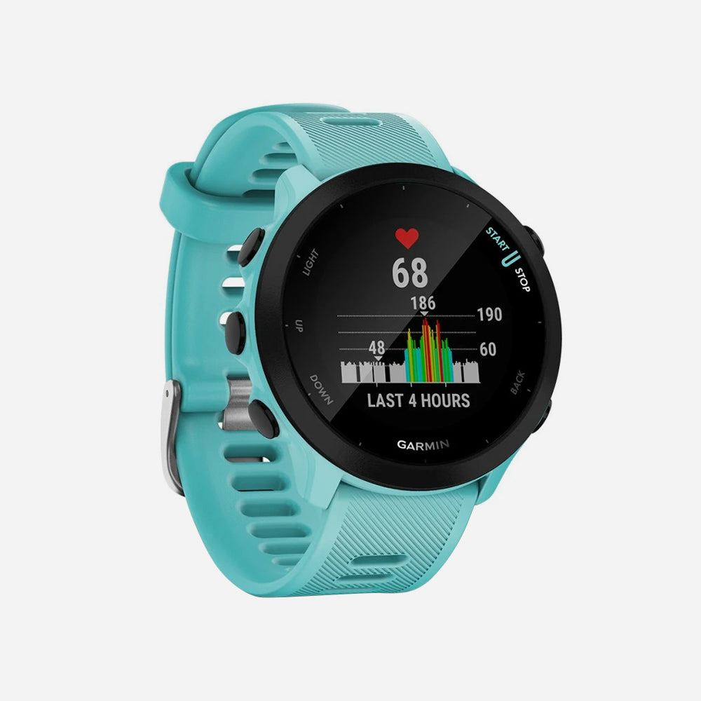 Đồng Hồ Garmin Forerunner 55,Gps, Kor/Sea - Xanh Dương - Supersports Vietnam