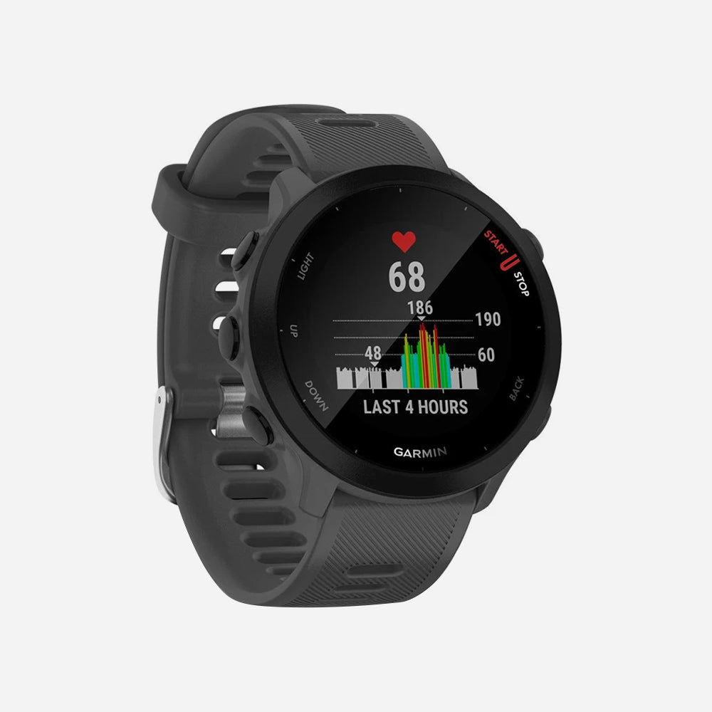 Đồng Hồ Garmin Forerunner 55, Gps, Kor/Sea - Xám - Supersports Vietnam