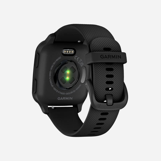 Đồng Hồ Garmin Venu Sq 2, Music, Kor/Sea - Đen