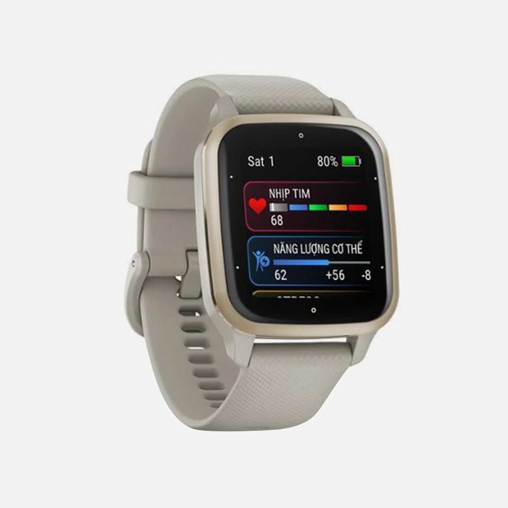 Đồng Hồ Garmin Venu Sq 2, Music,Kor/Sea - Xám - Supersports Vietnam