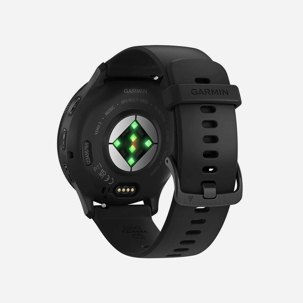 Đồng Hồ Garmin Gps Venu 3 - Đen - Supersports Vietnam