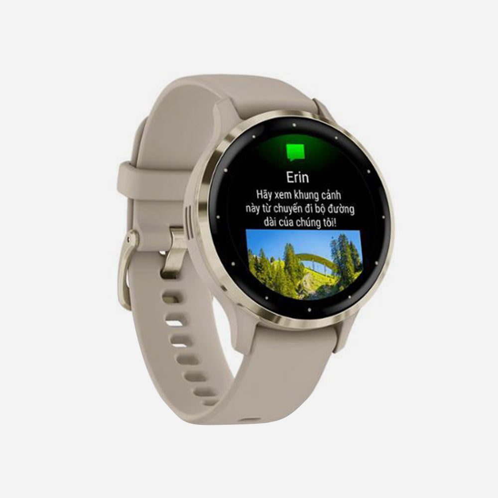 Đồng Hồ Garmin Gps Venu 3S - Be - Supersports Vietnam
