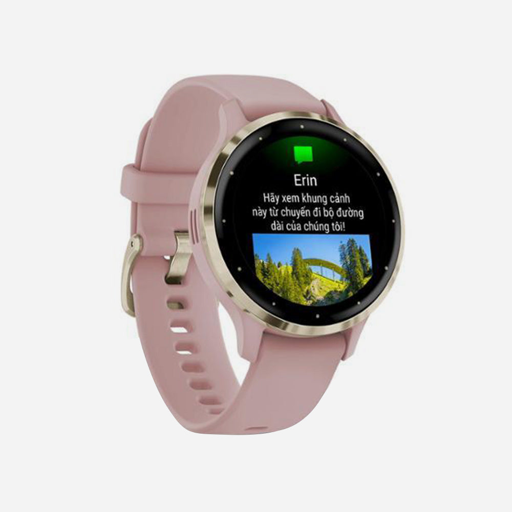 Đồng Hồ Garmin Gps Venu 3S - Hồng - Supersports Vietnam