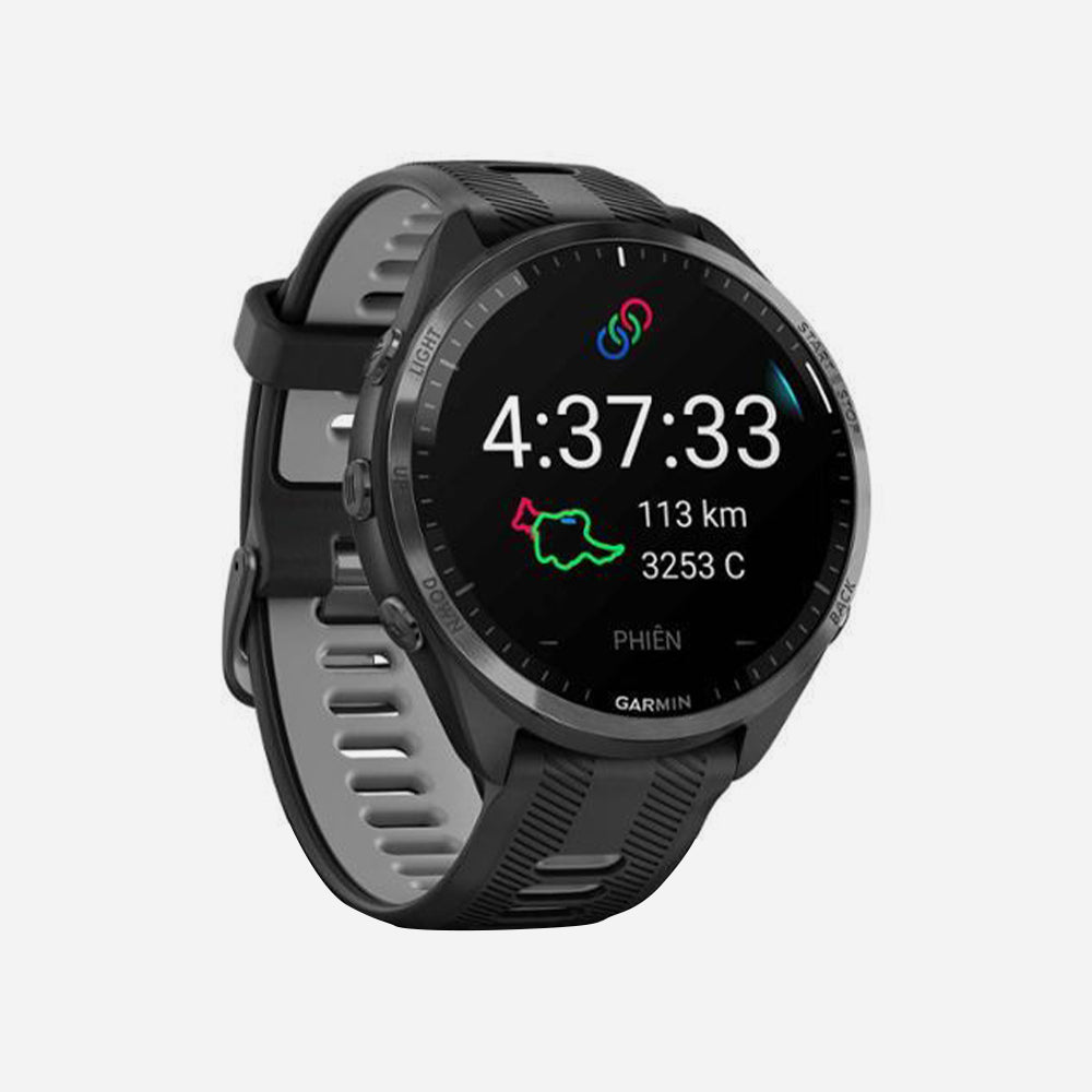 Đồng Hồ Garmin Forerunner 965, Gps, Sea - Đen - Supersports Vietnam