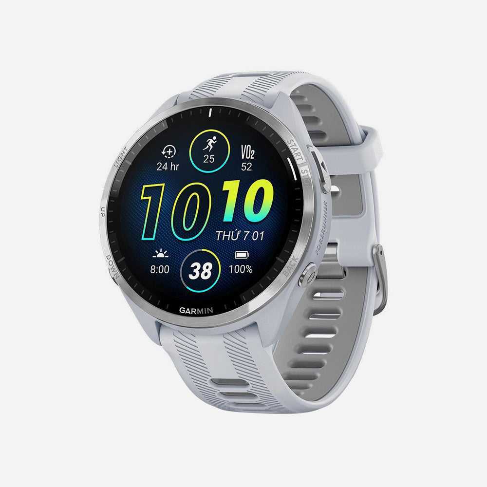 Đồng Hồ Garmin Forerunner 965, Gps, Sea - Trắng - Supersports Vietnam