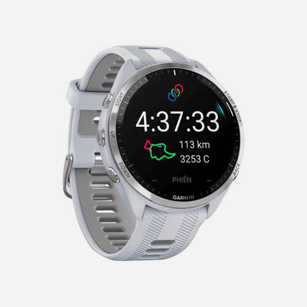 Đồng Hồ Garmin Forerunner 965, Gps, Sea - Trắng - Supersports Vietnam