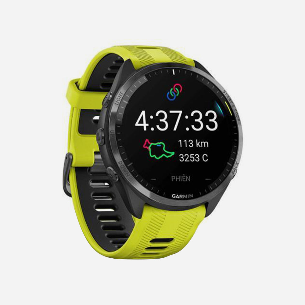 Đồng Hồ Garmin Forerunner 965, Gps, Sea - Vàng - Supersports Vietnam