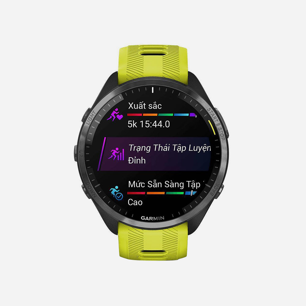 Đồng Hồ Garmin Forerunner 965, Gps, Sea - Vàng - Supersports Vietnam