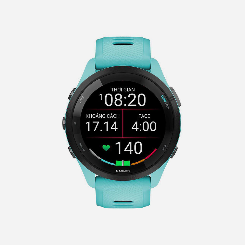 Đồng Hồ Garmin Forerunner 265 Music, Wifi, Gps, Kor/Sea - Xanh Dương - Supersports Vietnam