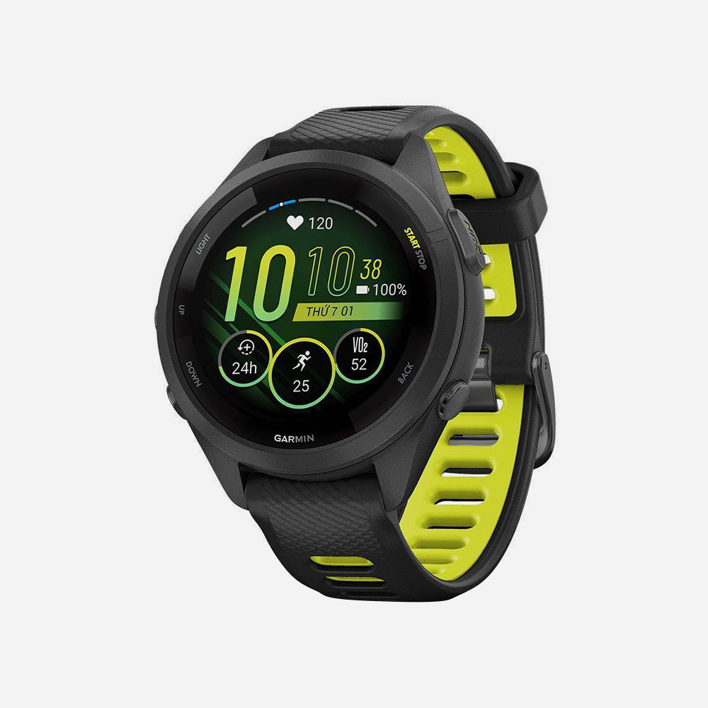 Đồng Hồ Garmin Forerunner 265S Music, Wifi, Gps, Kor/Sea - Đen - Supersports Vietnam