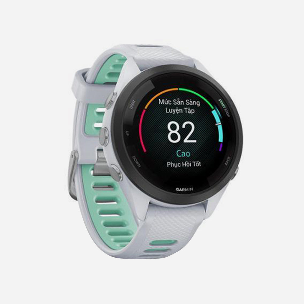 Đồng Hồ Garmin Forerunner 265S Music, Wifi, Gps, Kor/Sea - Trắng - Supersports Vietnam