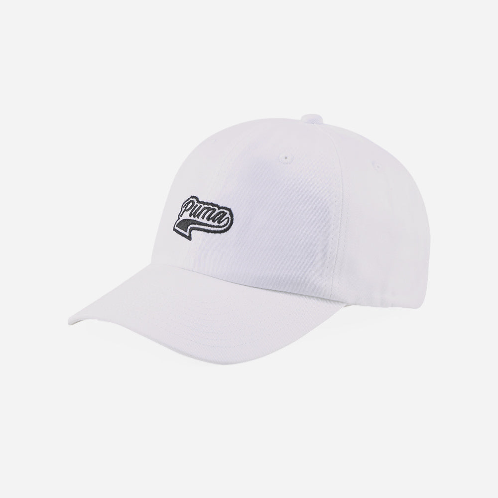 Mũ Lưỡi Trai Puma Script Logo - Trắng - Supersports Vietnam