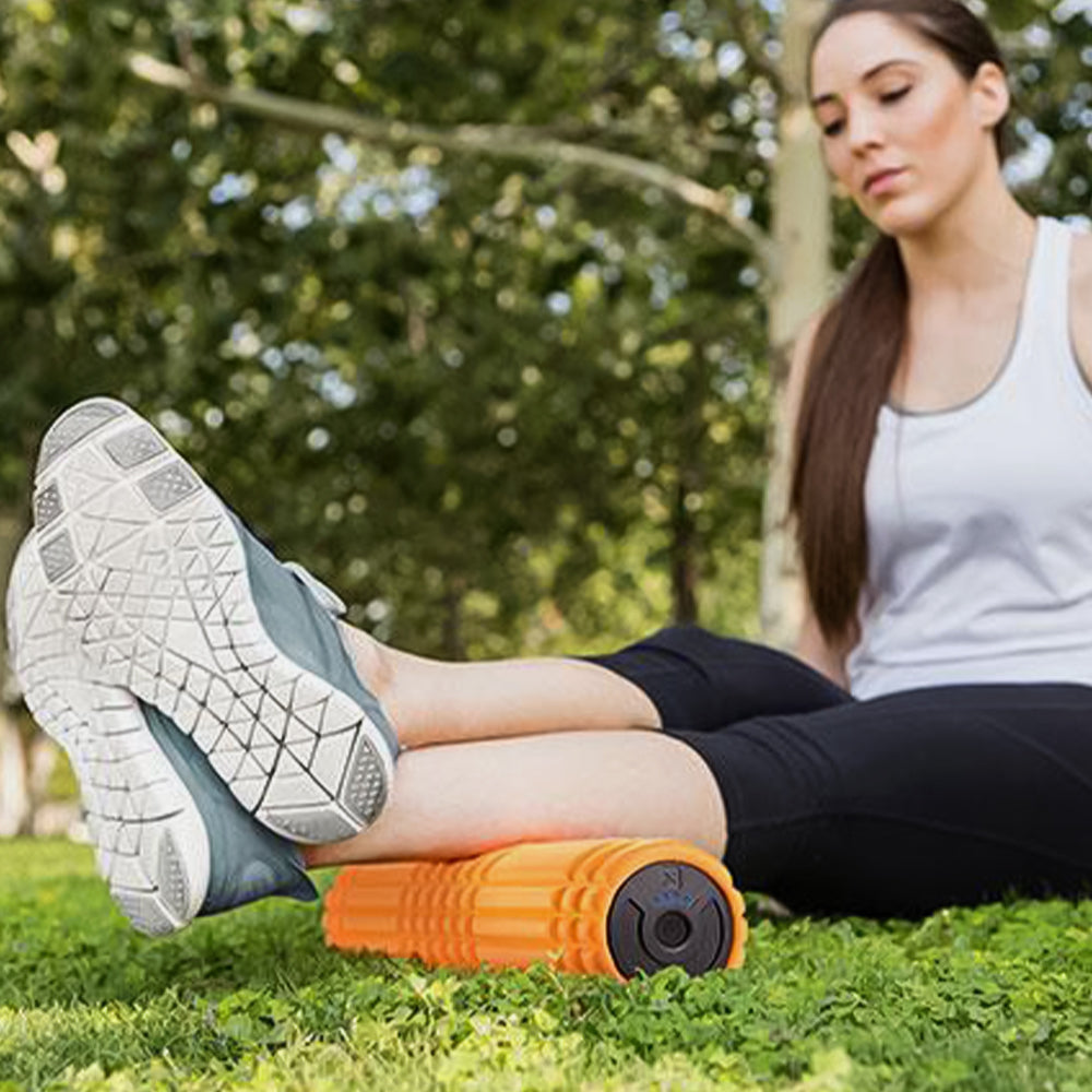 Thanh Lăn Massage Tự Động Triggerpoint The Grid Vibe Plus - Cam - Supersports Vietnam