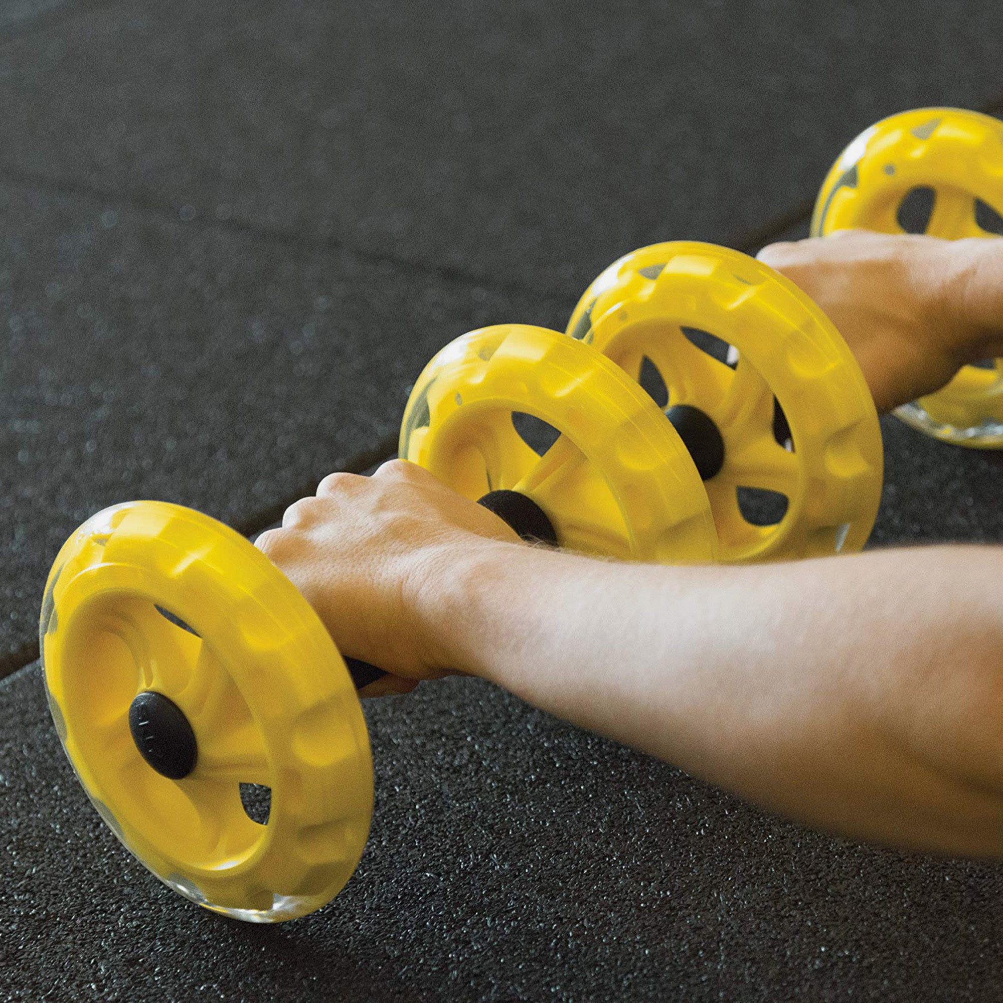 Bánh Xe Tập Gym Sklz Core Wheels - Vàng - Supersports Vietnam