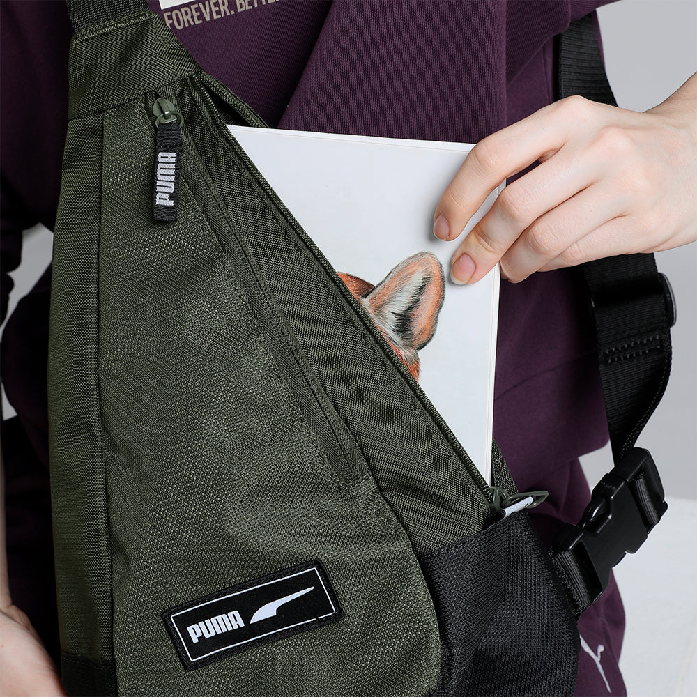 Ba Lô Puma Deck Sling - Xanh Quân Đội - Supersports Vietnam