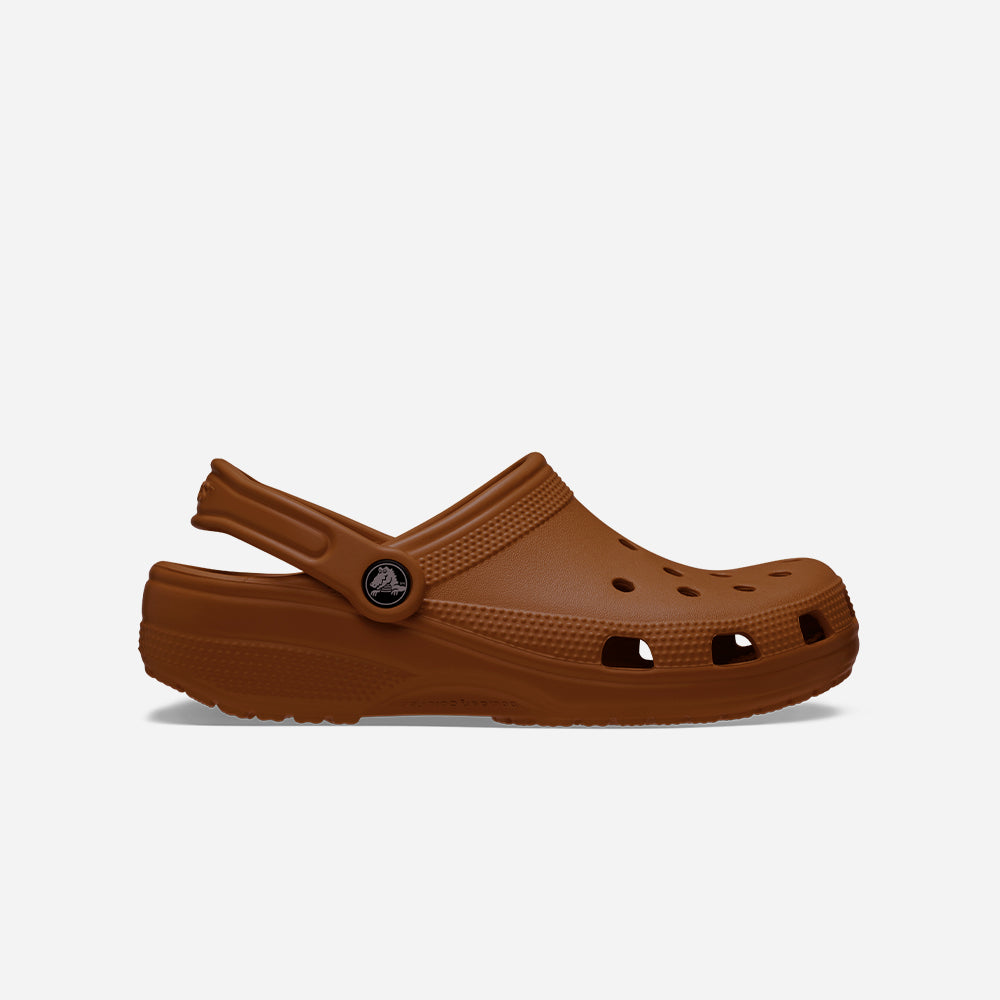 Giày Clog Unisex Crocs Classic - Nâu