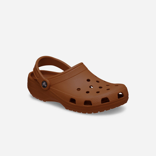 Giày Clog Unisex Crocs Classic - Nâu