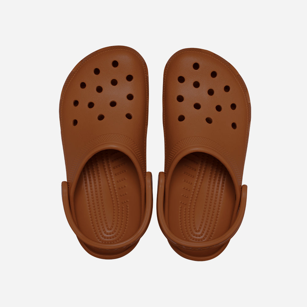 Giày Clog Unisex Crocs Classic - Nâu - Supersports Vietnam