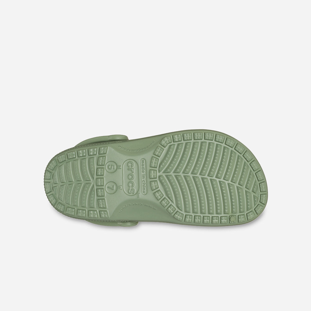 Giày Clog Unisex Crocs Classic - Xanh Lá - Supersports Vietnam
