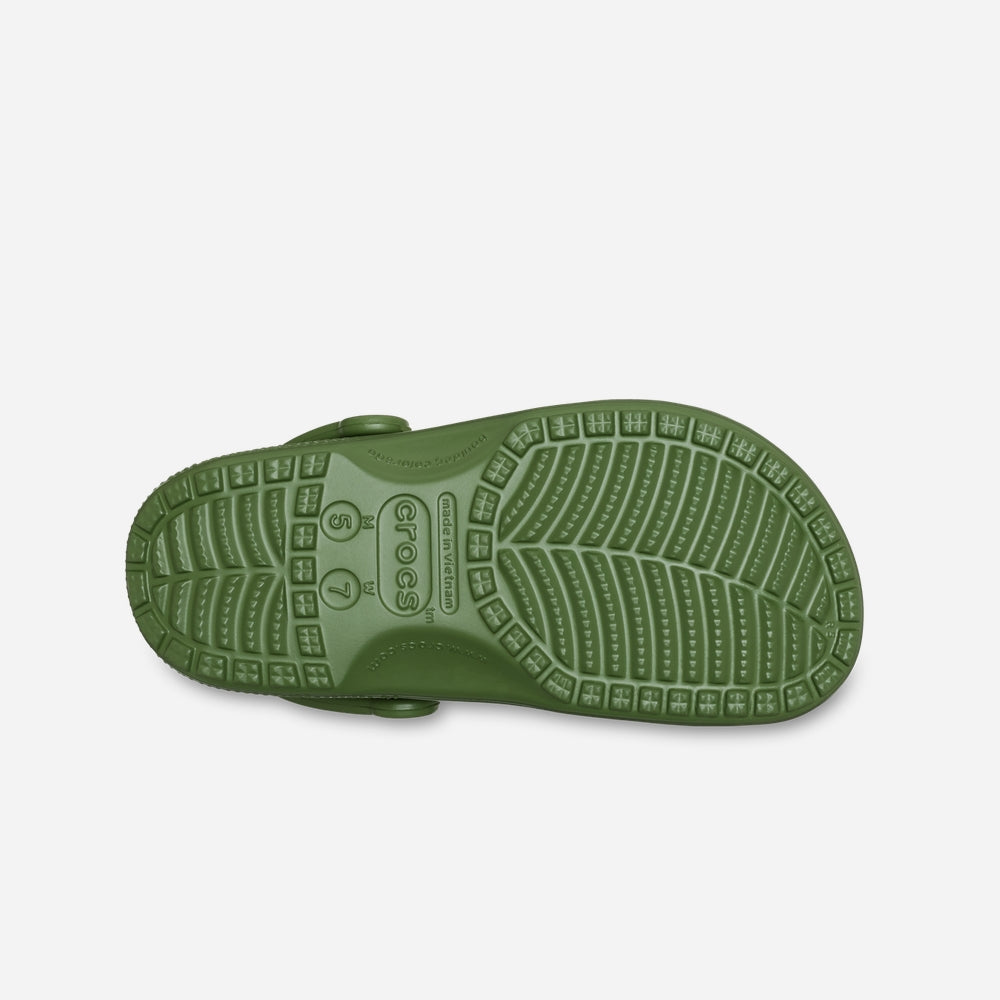 Giày Clog Unisex Crocs Classic - Xanh Lá - Supersports Vietnam