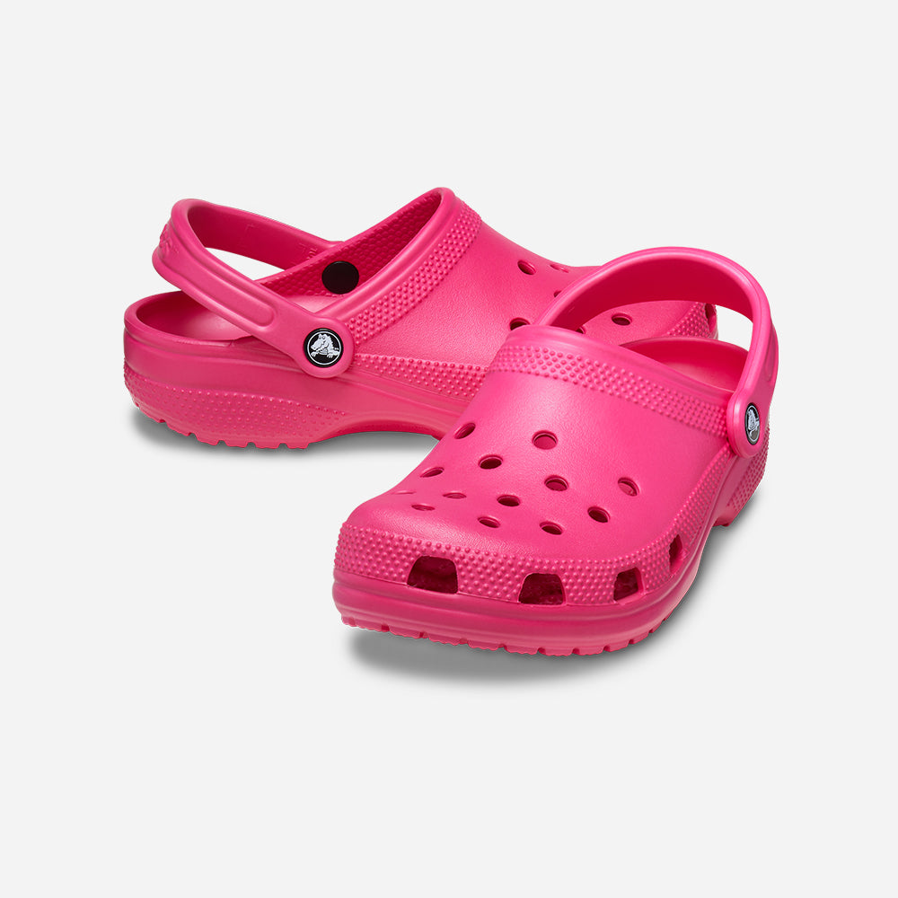 Giày Clog Unisex Crocs Classic - Hồng - Supersports Vietnam