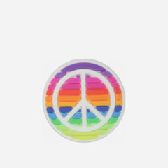 Phụ Kiện Jibbitz™ Crocs Rainbow Peace Sign - Nhiều Màu - Supersports Vietnam