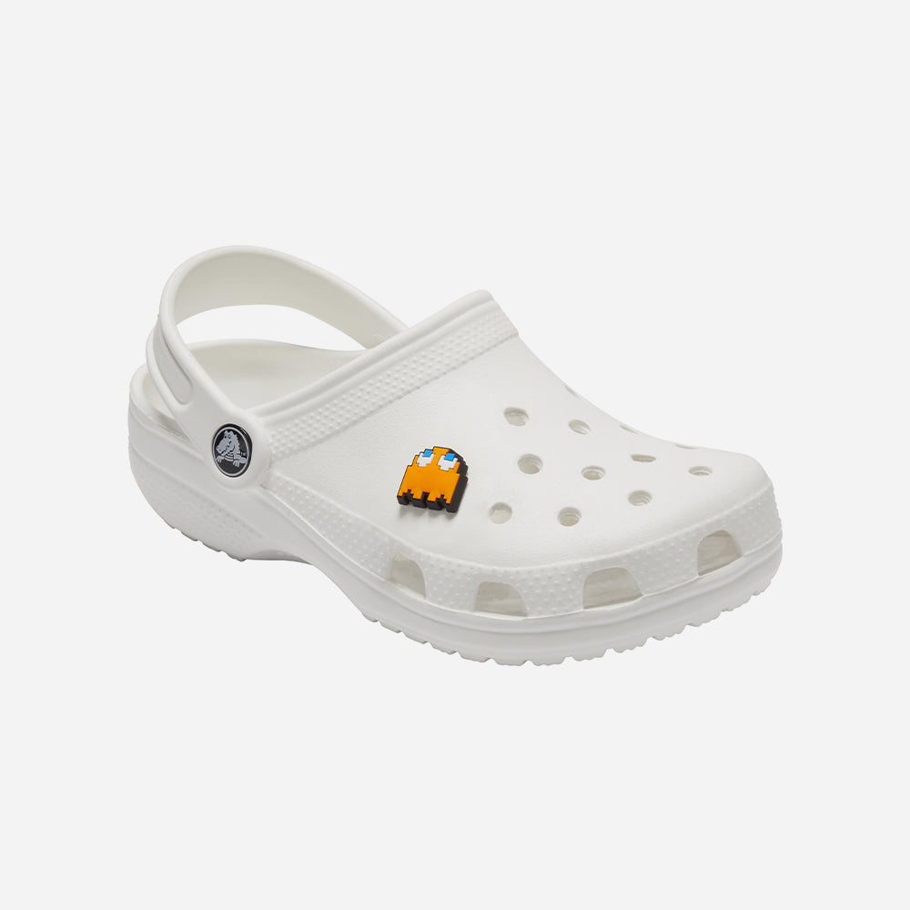 Phụ Kiện Jibbitz™ Charm Crocs Pac Man Clyde 1 Pcs - Cam - Supersports Vietnam