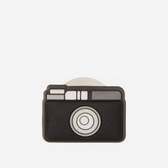 Phụ Kiện Jibbitz™ Crocs Symbol Camera (1 Chiếc) - Đen - Supersports Vietnam