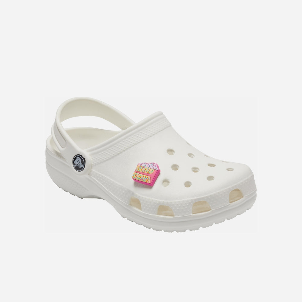 Phụ Kiện Jibbitz™ Crocs Food Sprinkle Cake (1 Chiếc) - Hồng - Supersports Vietnam