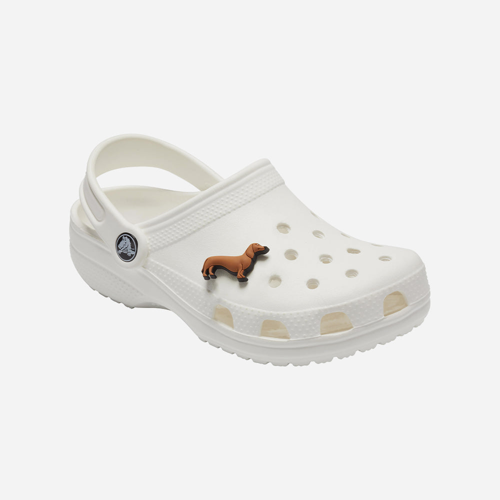 Phụ Kiện Jibbitz™ Charm Crocs Dachshund 1 Pcs - Nâu - Supersports Vietnam