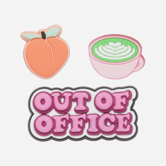 Jibbitz™ Charm Downtime 3 Pcs - Nhiều Màu - Supersports Vietnam