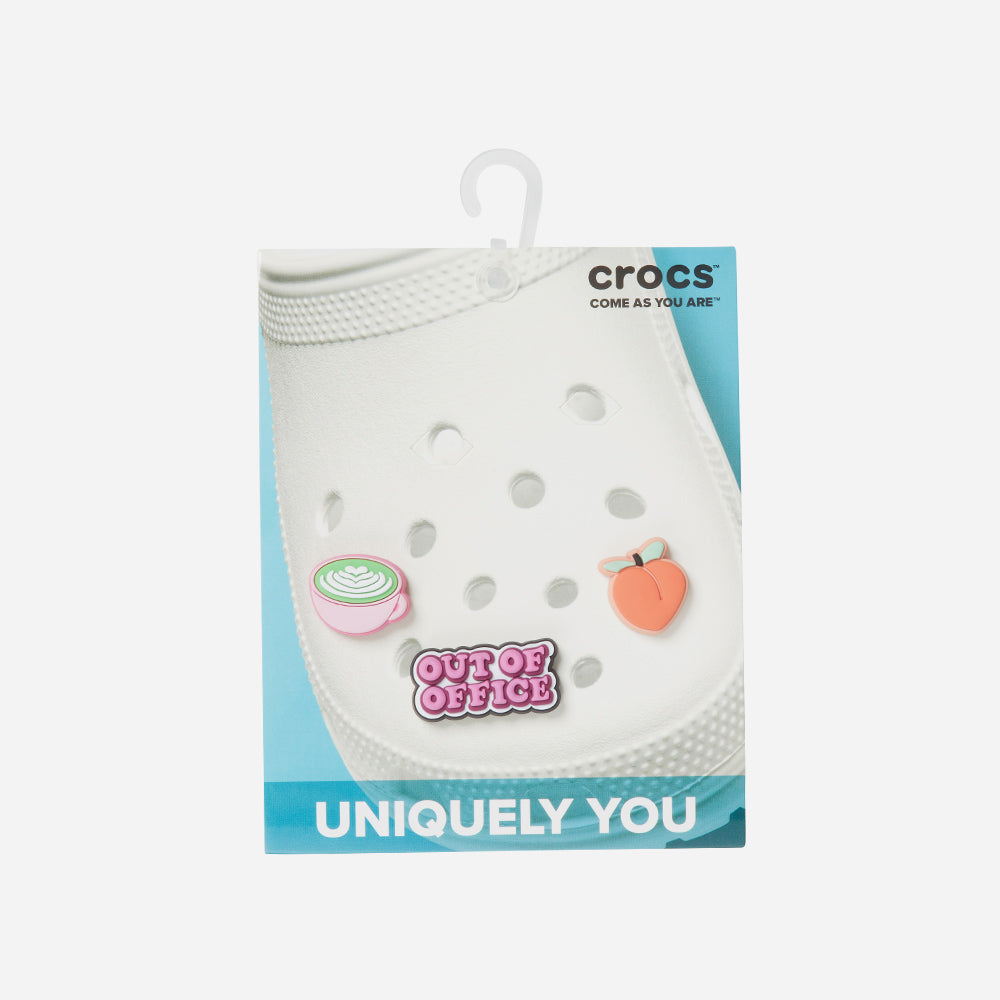 Jibbitz™ Charm Downtime 3 Pcs - Nhiều Màu - Supersports Vietnam