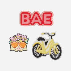 Jibbitz™ Charm Beach Bae 3 Pcs - Nhiều Màu - Supersports Vietnam