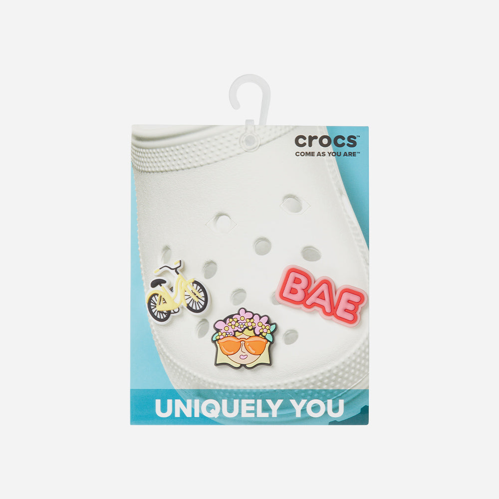 Jibbitz™ Charm Beach Bae 3 Pcs - Nhiều Màu - Supersports Vietnam
