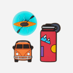 Jibbitz™ Charm Advanture Road Trip 3 Pack - Nhiều Màu - Supersports Vietnam