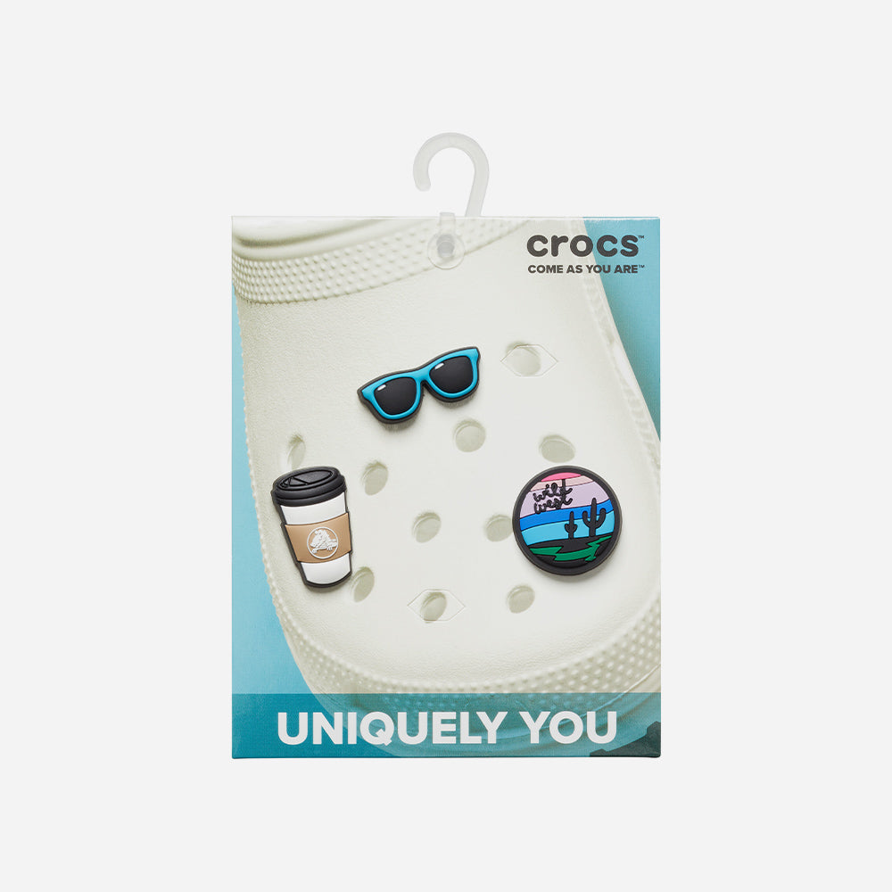Jibbitz™ Charm Advanture Road Trip 3 Pack - Nhiều Màu - Supersports Vietnam
