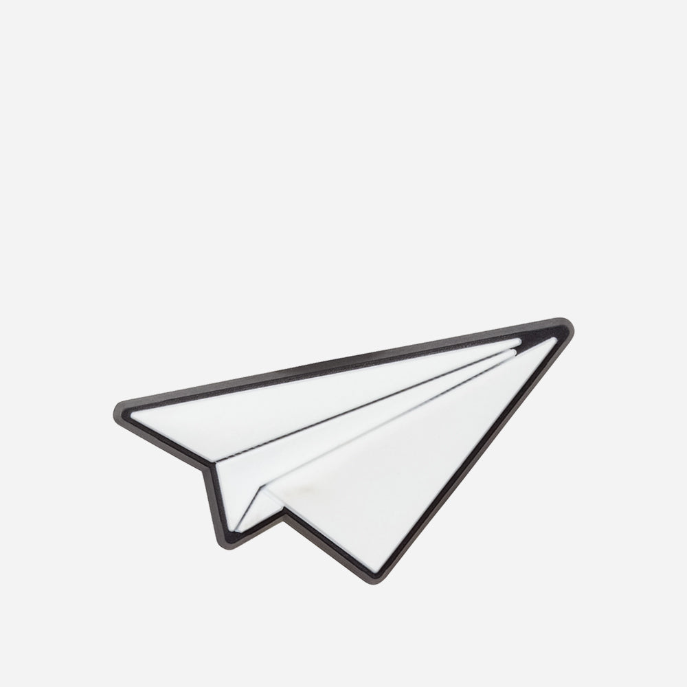 Phụ Kiện Jibbitz™ Crocs Paper Airplane (1 Chiếc) - Trắng - Supersports Vietnam