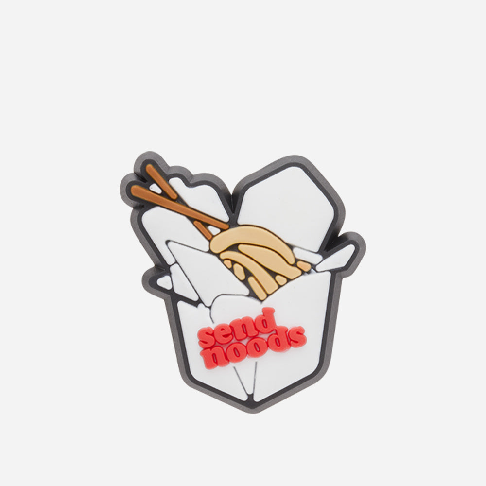 Jibbitz™ Charm Send Noods 1 Pcs - Trắng - Supersports Vietnam