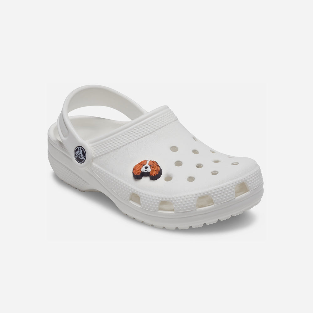 Phụ Kiện Jibbitz™ Crocs Cavalier Dog (1 Chiếc) - Cam - Supersports Vietnam
