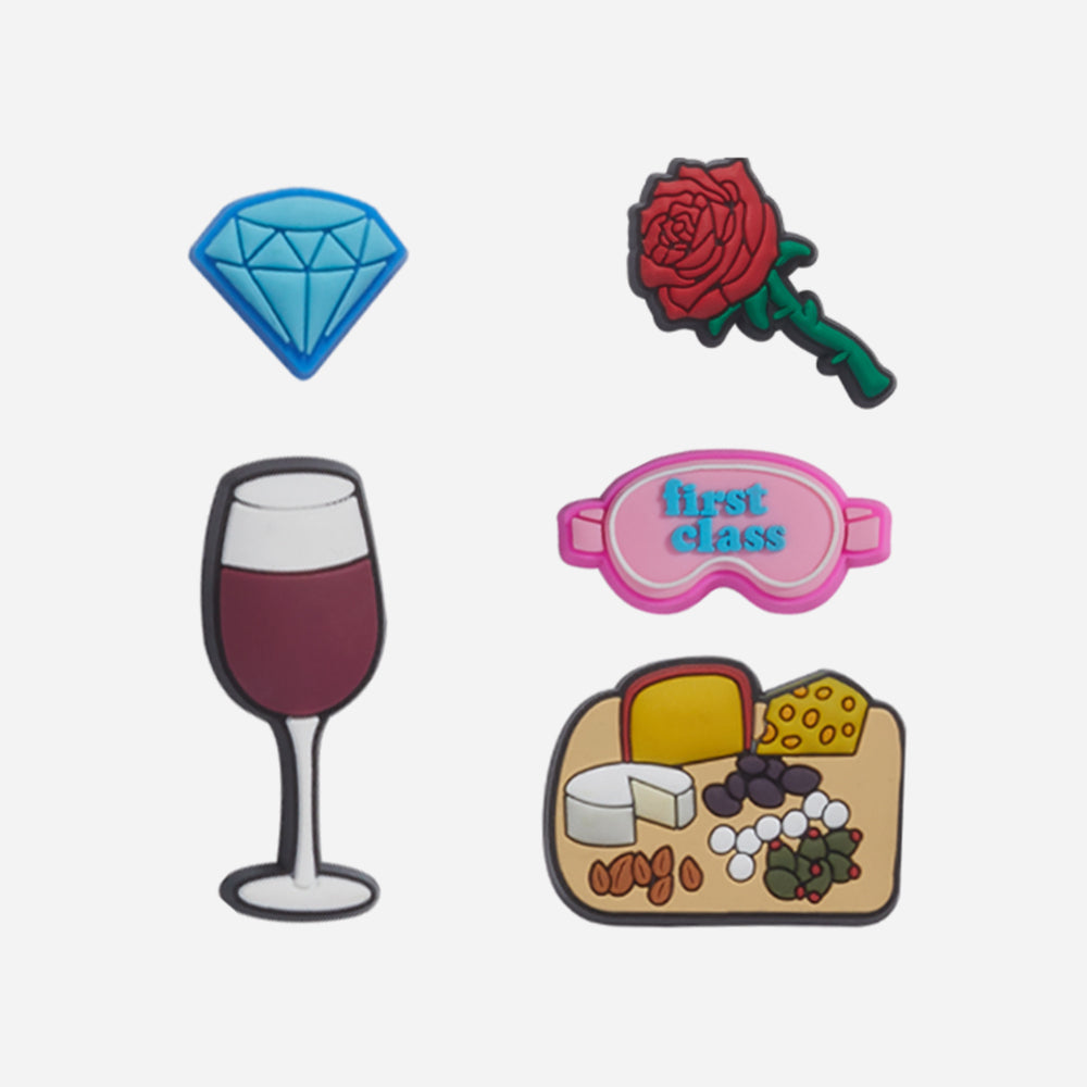 Phụ Kiện Jibbitz™ Crocs Ladies Night 5 Pcs - Nhiều Màu - Supersports Vietnam