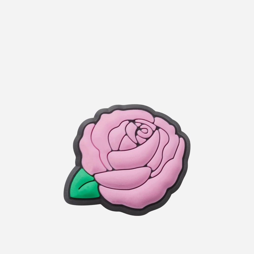 Phụ Kiện Jibbitz™ Crocs Pink Rose (1 Chiếc) - Hồng - Supersports Vietnam
