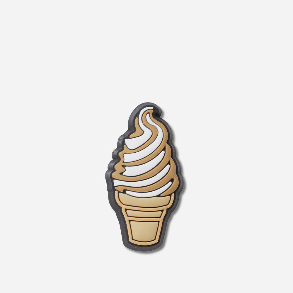 Phụ Kiện Jibbitz™ Charm Crocs Swirl Ice Cream Cone 1 Pcs - Nâu - Supersports Vietnam