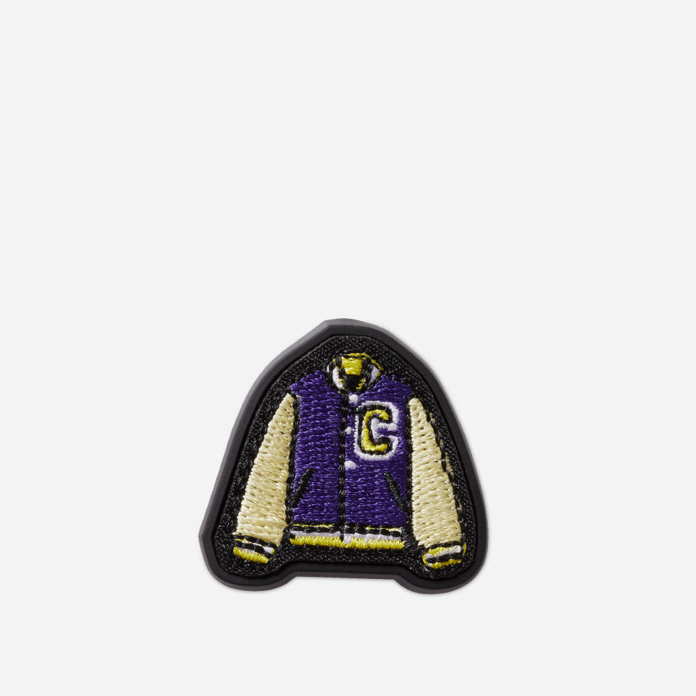 Phụ Kiện Jibbitz™ Charm Crocs Varsity Letterman Patch - Xanh Navy - Supersports Vietnam
